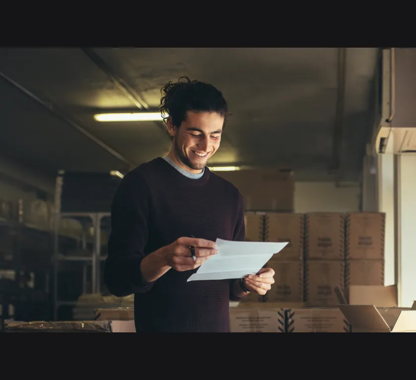 An institute team managing fees online