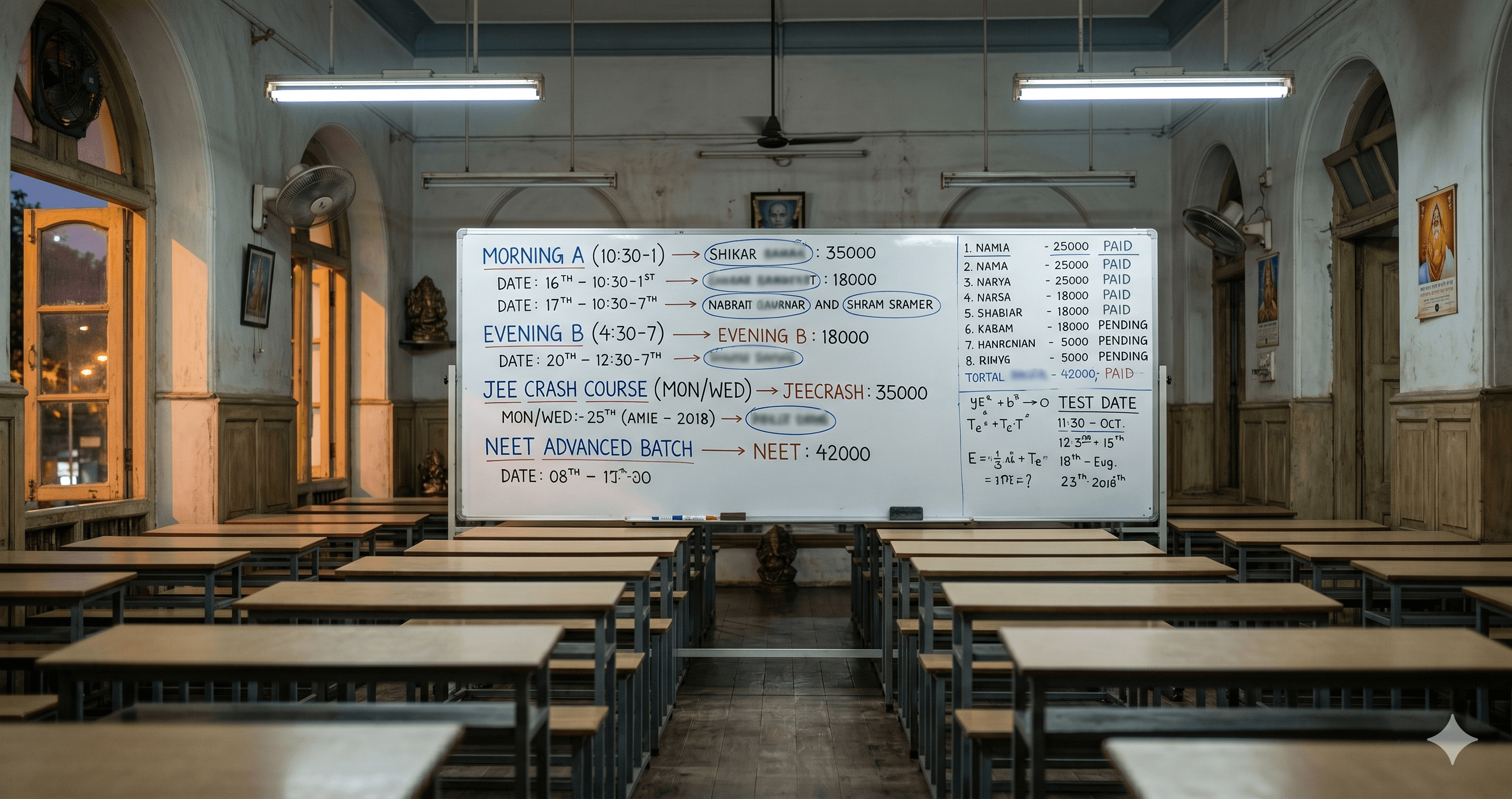How a Coaching Centre in Warangal Stopped Tracking 6 Batches in Excel and Recovered 8 Hours a Month